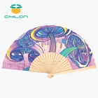 Gifts Wooden Wholesale With Flowers For Wedding Gifts Wooden Hand Fan