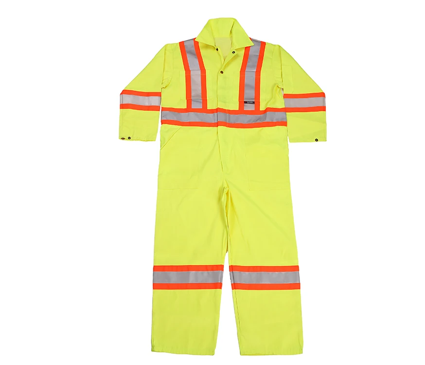 Glory Hi vis workwear Reflective overalls for men Safety Coveralls