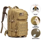 Water Resistant Outdoor Sports Trekking Hunting Hiking Travel Molle Military Black Tactical Backpack For Unisex