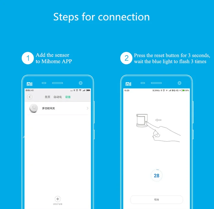 Original xiaomi Intelligent body sensor smart home motion sensor smart linkage alarm - ANKUX.COM