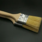Hot selling custom size high quality wood handle wall painting natural bristle Original White Paint Brush