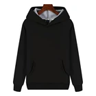 Custom multi color oversized hoodie pullover crewneck sweatshirt long women