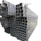 40x40 STEEL TUBE SQUARE PIPE GALVANIZED THREADING PROCESS PAINTING IN BULK