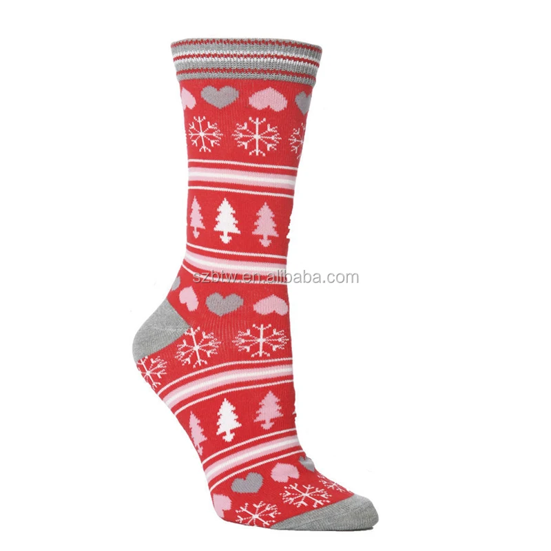 unisex christmas socks casual cute cartoon thickness stockings