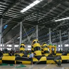 屋外車レーストラックゾーブボールレーストラックインフレータブル、広告掲載インフレータブルトラック子供のための