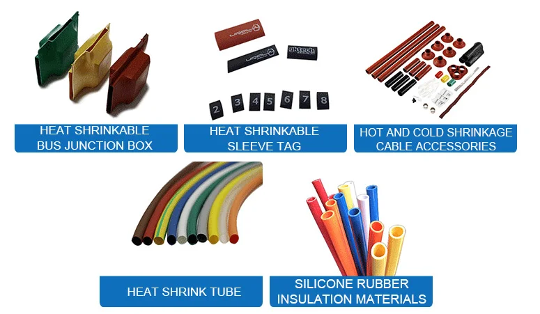 customize electric wire classification heat shrink sleeve markers