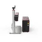 portable mini 10w 20w 30w 50w metal fiber color laser marking machine with ezcad