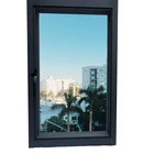 modern style monument color windows aluminium alloy framed swing windows aluminium casement window