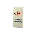 Wholesale cotton garment label / customized clothing/ silk printing labels silk screen care label