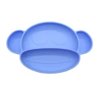 Food Grade Silicone Feeding Dishes Plates Baby Plate