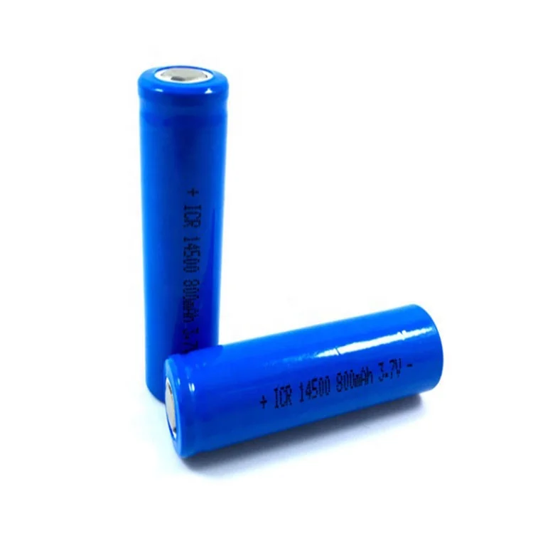 ICR14500 with tabs battery li-ion rechargeable battery