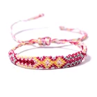 Full Handmade Friendship Weave Wrap Charm Bracelet Women Fashion Boho Hand Strap Chic Girl Pulseras Femme