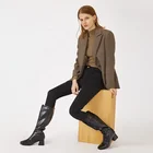 OEM&ODM High-quality retro Formal occasions Single-breasted belt Neutral elegance women business suits