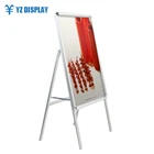 Double Sided Poster Board Display Advertising Snap Frame A Frame