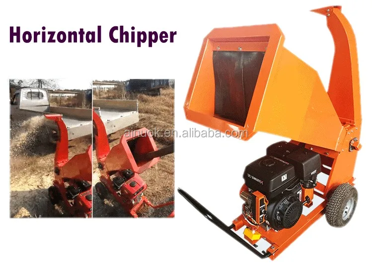 15HP HONDA Gasoline Enginie wood chipper machine Petrol Shredder