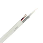 0.8mm Cu 96CCA braing Rg59 coaxial cable with 2 core 0.75mm2 CCA power CCTV cable
