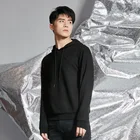 LILANZ / new design fashion black long sleeve men's hoodies sweatshirts