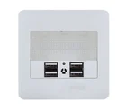 Newest design multi socket usb with 4-plug extension socket with USB