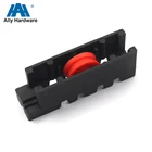 Plastic roller wheel for sliding screen door and window