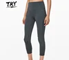 SY8811 High Waisted Workout Leggings Fitness Yoga Sports Pants With Pockets Fitness capris for women