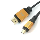 Wholesale Hdtv Gold Plated Connectors Metal Head Nylon Braid Hd mi Cable
