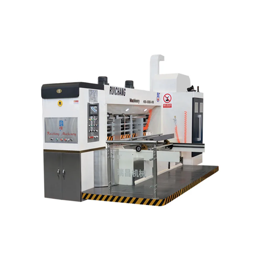 Dongguang automatically high speed leadage corrugated carton flexo printing slotting die cutting machine