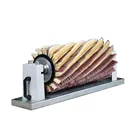 Quality Spiral Strip Roller Machine Brush with Black Nylon Bristle for sale