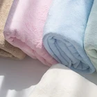 Tear-resistant Recycled Polyester Fabric Recycled Polyester Fabric Fleece Flannel Plush Fabric