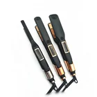 360 degree swivel cord MCH heating nano titanium ceramic coated plate hair straightener