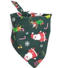 Triangle Scarf Christmas Pet Saliva Towel Triangle Bandage Dog Triangle Scarf