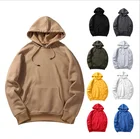 The New 55% Cotton 45% Polyester Pullover Warm Wholesale Custom Printing Embroidery Hoodies sweatshirts