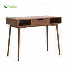 wood carved console table with drawer modern hall console table living room furniture
