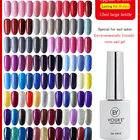 Wholesale Professional Nail Supplies Jelly Pink Soak Off UV Gel Polish