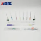 Medical use low lint iv cannula with different color and sizes