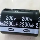 Snap In Aluminum Electrolytic Capacitor 2200uf 200v 35*45mm +-10% 105'C 2000hours