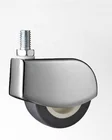 Alloy threaded stem small furniture 50mm office chair casters wheels