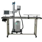 Best price high quality laser marking machine Co2 flying laser marking machine for plastic paper cup marking