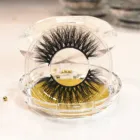 Own Brand Eyelashes Real Hand Made Own Brand 3d Real Mink Eyelashes Private Label Hot Selling