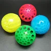 Random Color magic show Flashing Bouncy Ball LED Internal Light Novelty Sensory Honeycomb high bouncing ball