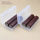 High Quality Chocolate HG2 18650 3000mah lithium li ion battery cell for lg chem