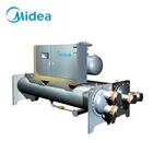 Midea 380v 50HZ 150ton LSBLG440/MCF Flooded Type Water Cooled Screw Chiller Price For Indonesia
