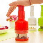 Kitchen Mini Vegetable Chopper and Slicer Hand Pressing Garlic Slicer