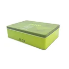 Metal Cookie Biscuit Tin Box Storage Food Grade Cookie Biscuit Decorative Large Metal Storage Tin Box Wholesale