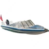 manufacture direct sell 8 seats water sports speed boat customized color sightseeing boat