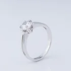 Ring Engagement Ring 18k Gold Diamond Engagement Ring 9k 14k 18k Handmade Jewelry