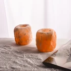 Hand Made Pink Himalayan Salt Tea Light Candle Holder