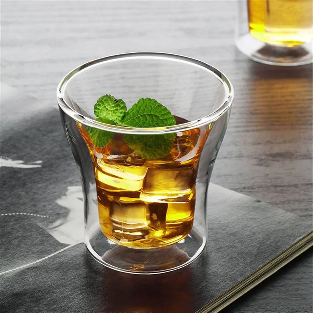 Europe Standard Double Wall Insulated Borosilicate Glass Cup