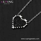 Gift Necklace Women 46890 Xuping Wholesale Latest Model Stainless Steel Women Heart Shaped Pendant Necklace