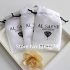 Hair Hair Bags Wholesale Customized Logo Satin Wig Bags Hair Roll Bags