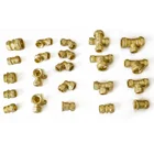 Fitting Brass Fittings PEX Pipe Fitting Sliding Type Crimping Brass Socket Pex Sliding Fittings